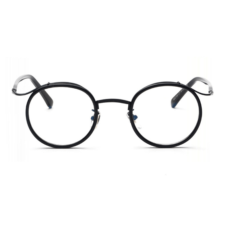 Retro Curve round Myopia Literary Flat Mirror - MRSLM