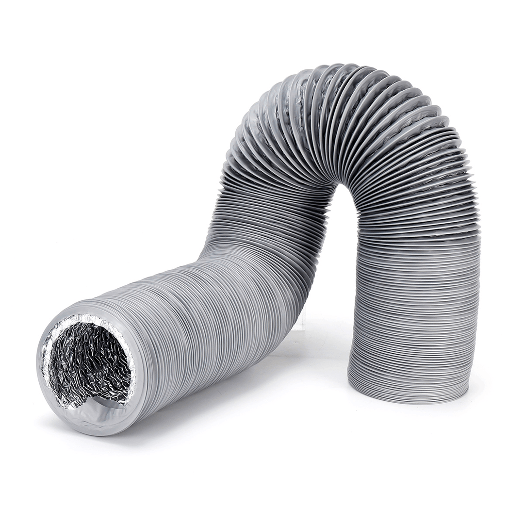 1.5M/3M/6M Flexible Exhaust Vent Tube Hose Aluminum Air Ducting Ventilation Exhaust Muffler - MRSLM