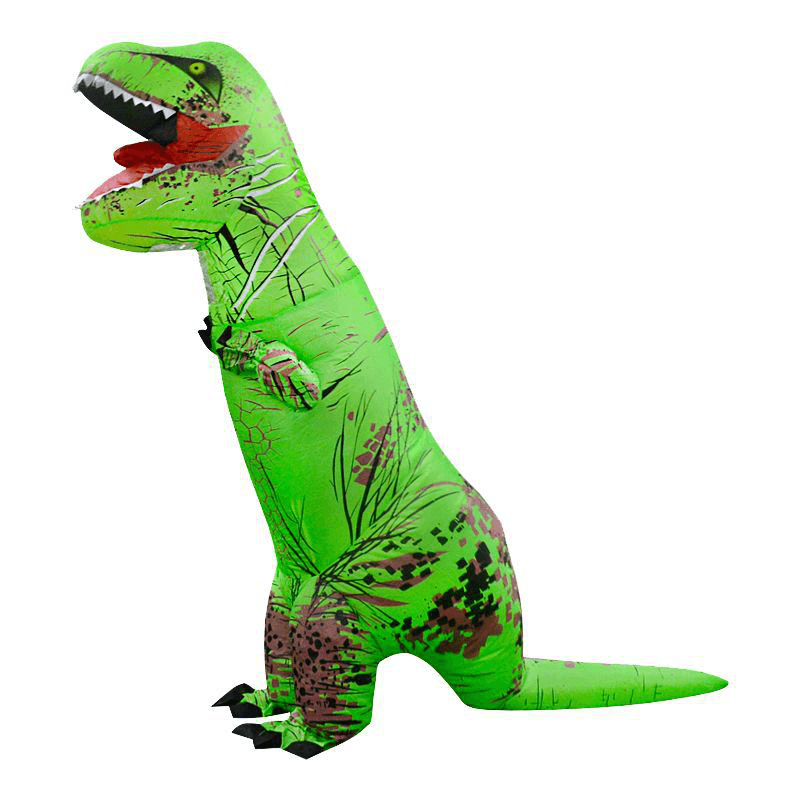 Inflatable Toys Simulation Tyrannosaurus Rex Funny Frightened Inflatable Clothes Dinosaur Clothes - MRSLM