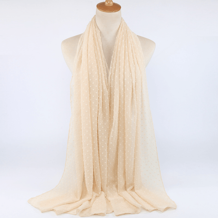 Thick Chiffon Long Scarf - MRSLM