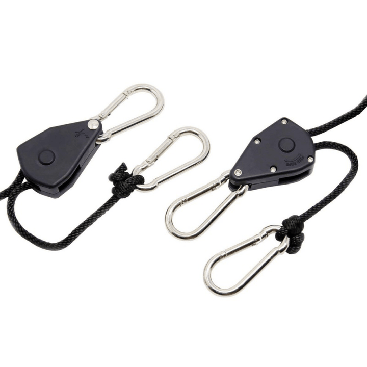 2 Pcs Pendant Hook Pulley Rope Climbing Pulley EDC Camping Portable Survival Tool - MRSLM