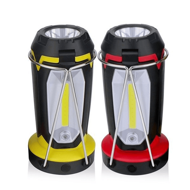 1200Mah Camping Light USB Charging Multi-Angle Adjustable 6 Modes LED Flashlight Emergency Lantern - MRSLM