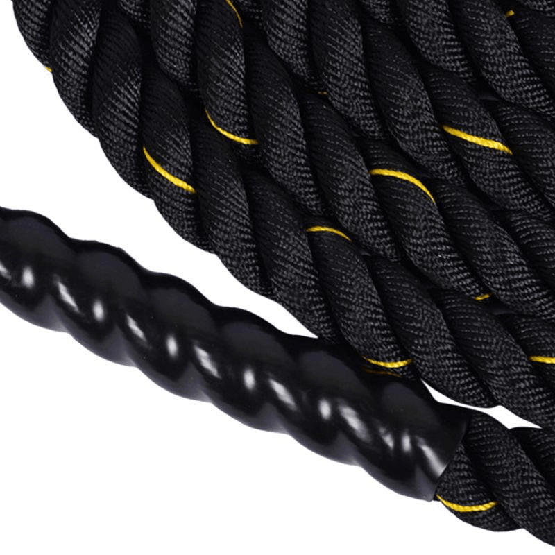 2.8/3M Exercise Training Rope Heavy Jump Ropes Adult Skipping Rope Battle Ropes Strength Muscle Building Fitness Gym Home - MRSLM