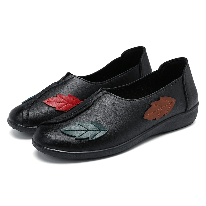 Soft Comfy Flower Flats Women Loafers - MRSLM