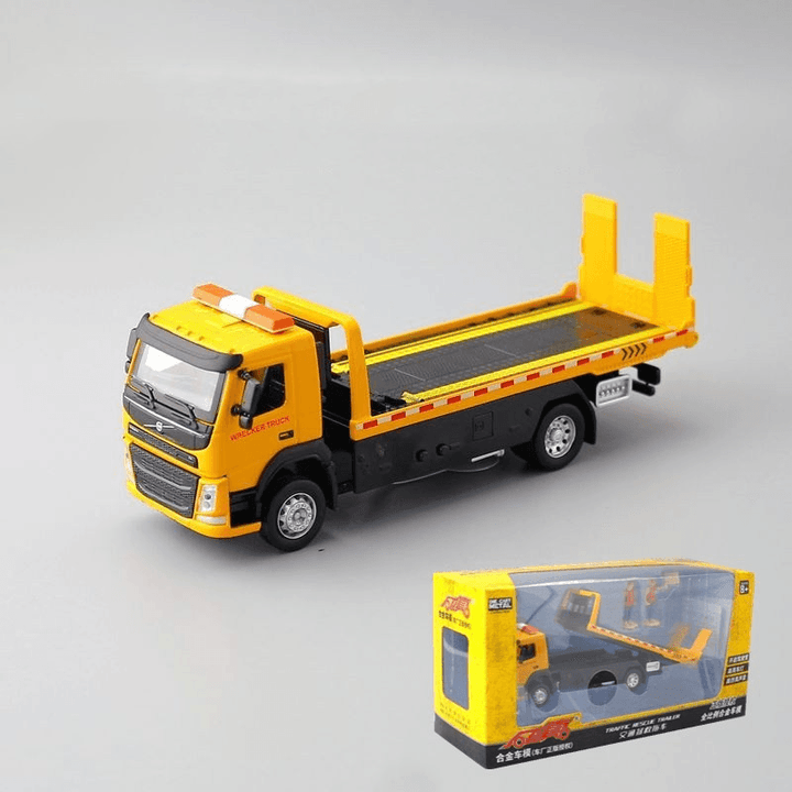 Simulation Alloy Car Toy Model Volvo Engineering Vehicle - MRSLM