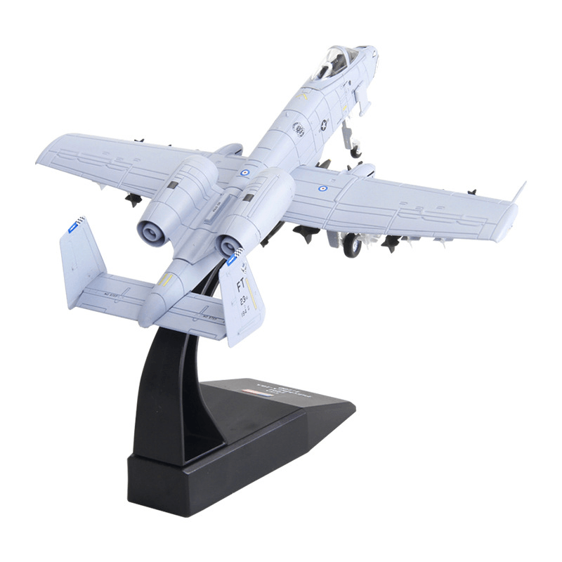 Attack Aircraft Model A-10 Aircraft Fighter Alloy Simulation - MRSLM