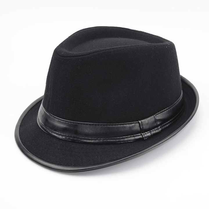 British Fashion Men Woolen Top Hat - MRSLM