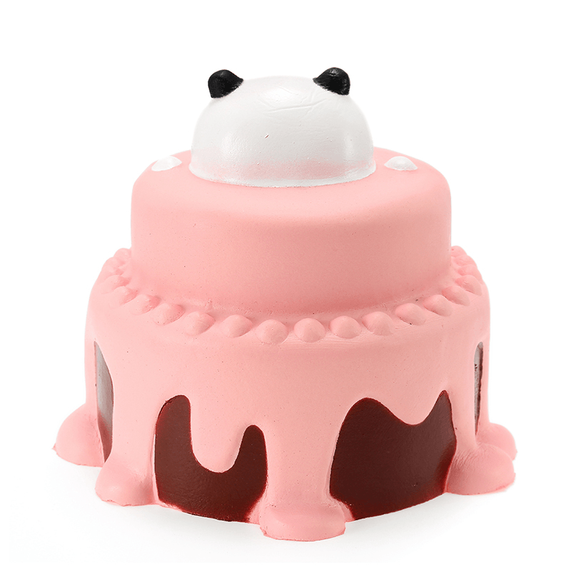 Squishy Panda Cake 12Cm Slow Rising with Packaging Collection Gift Decor Soft Squeeze Toy - MRSLM