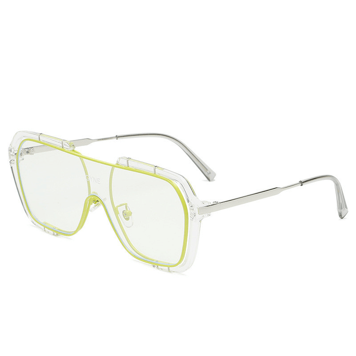 Retro Yellow Sunglasses UV Protection Men Tide - MRSLM