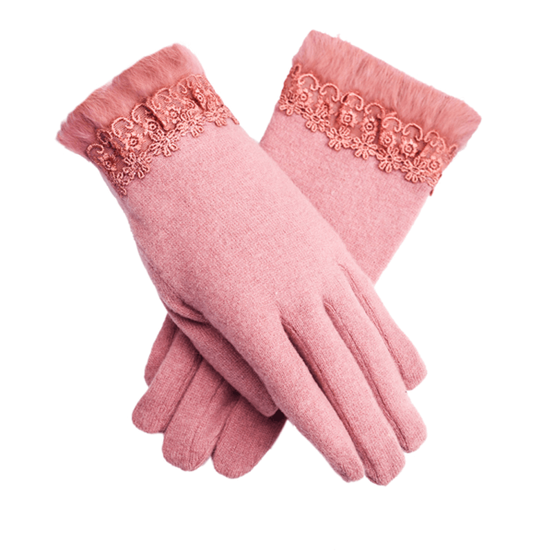 LYZA Women Warm Elegant Wool Gloves - MRSLM