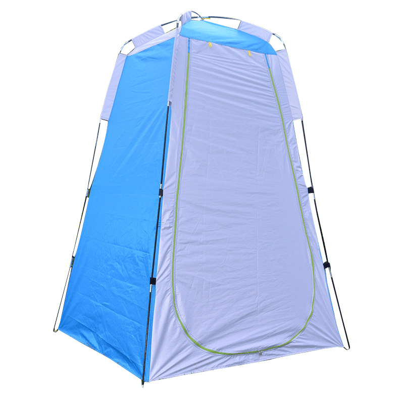 Portable Instant Tent Camping Shower Toilet Outdoor Waterproof Beach Dress Changing Room with Rear Window & inside Pocket - MRSLM