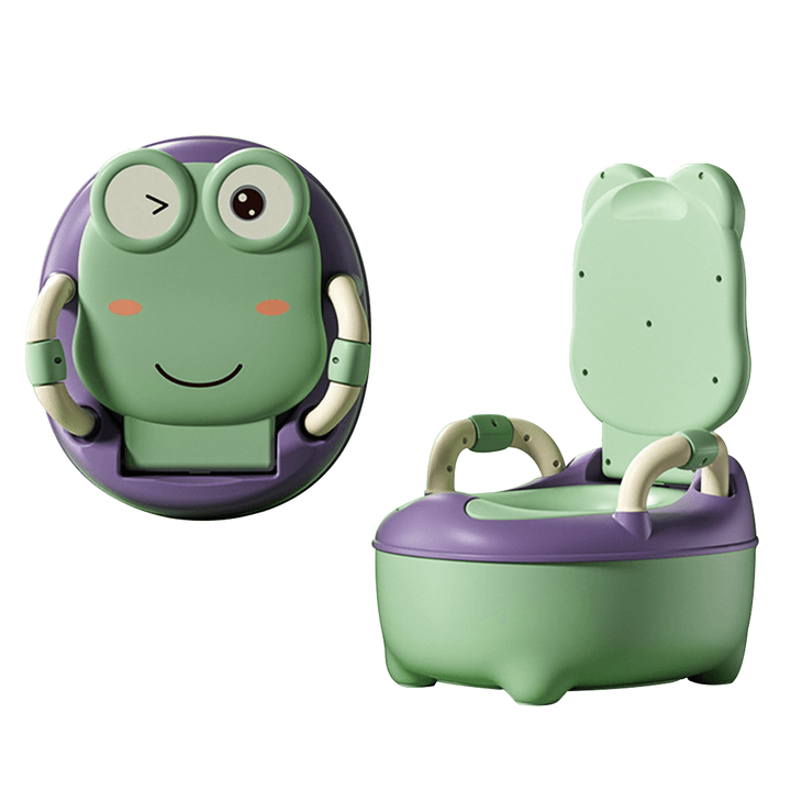 Children'S Pot Soft Baby Potty Plastic Road Pot Infant Cute Baby Toilet Seat for 0-4 Years Old Boys Girls Potty Trainer Seat - MRSLM