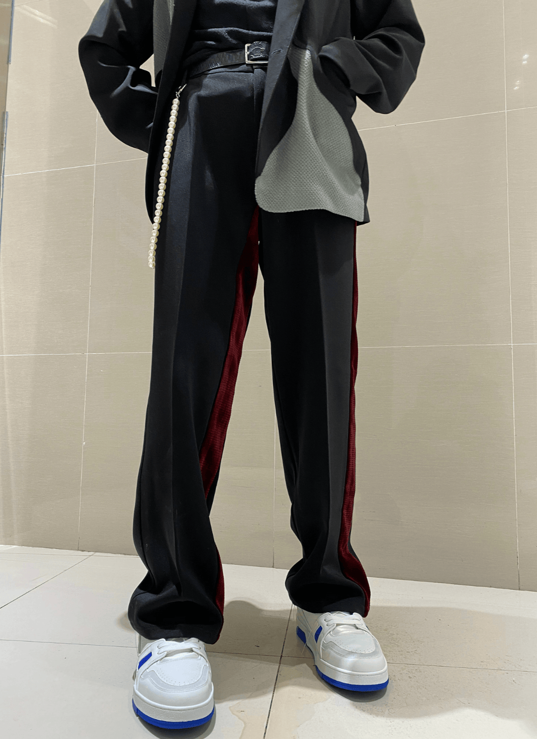 Casual Pants Loose Straight Leg Wide-Leg Pants - MRSLM