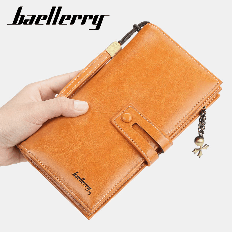 Baellerry Women Long Wallet Money Card Purse Clutches Bag - MRSLM