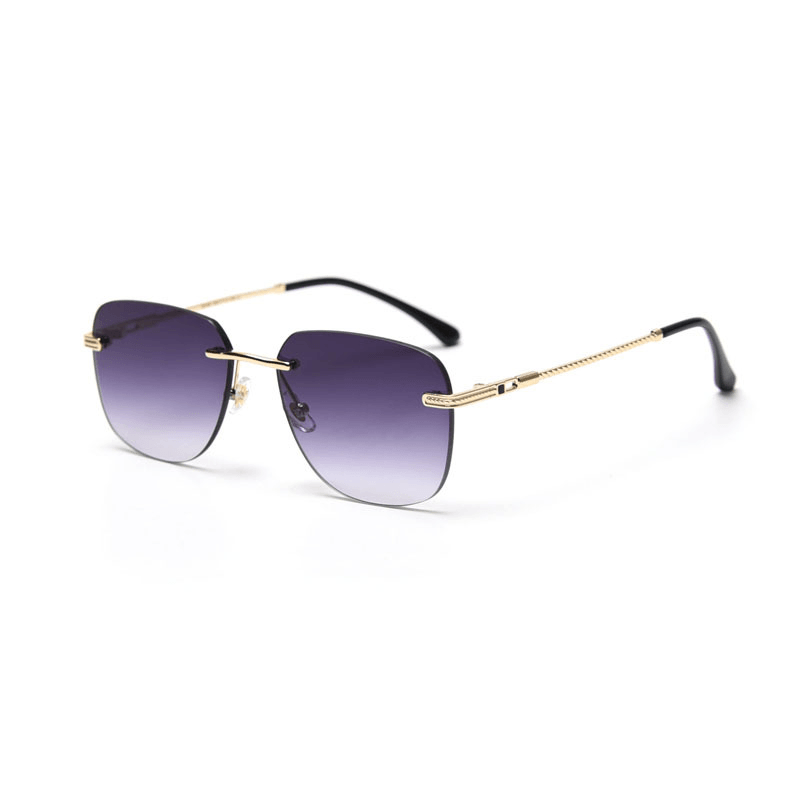 New European and American Fashion Rimless Sunglasses - MRSLM