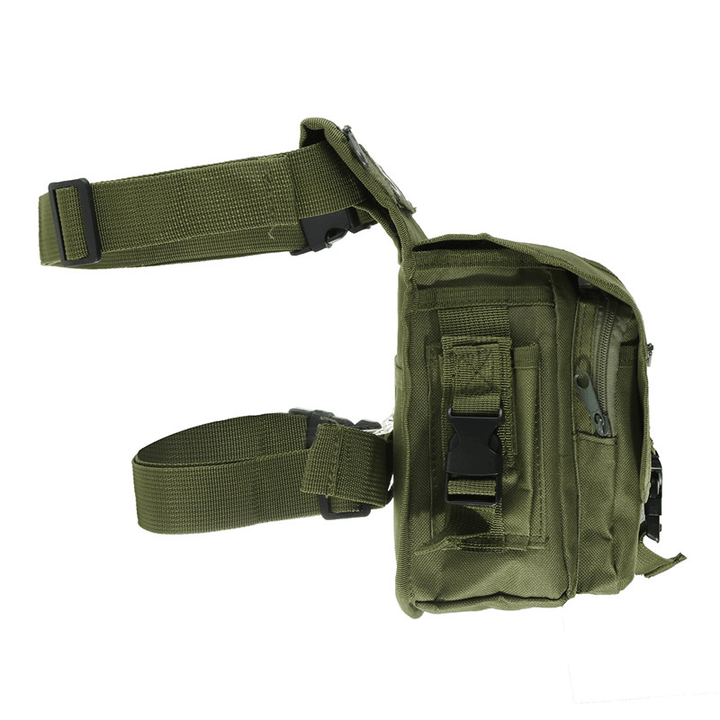 600D Oxford Leg Bag Fishing Waist Bag Multifunction Tactical Storage Bag - MRSLM