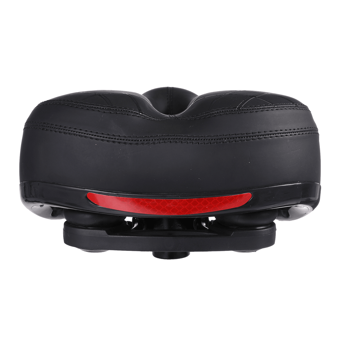 Bike Seat Cushion Oversized Comfortable Universal Shock Absorbing Bicycle Saddle with Wrench Protection Cover - MRSLM