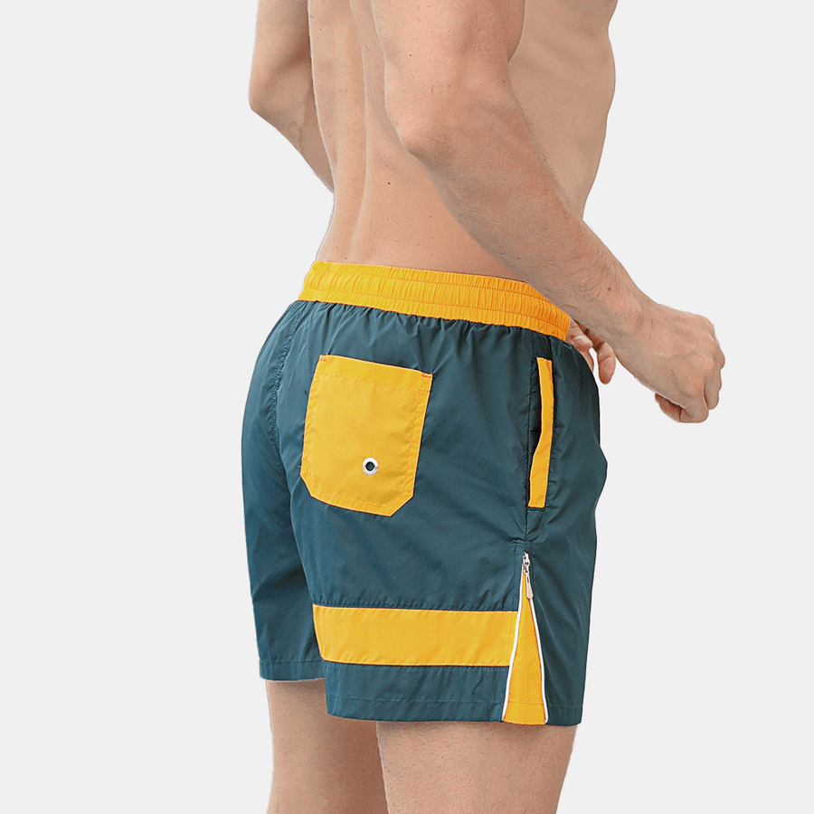 Color Block Designer Board Shorts - MRSLM