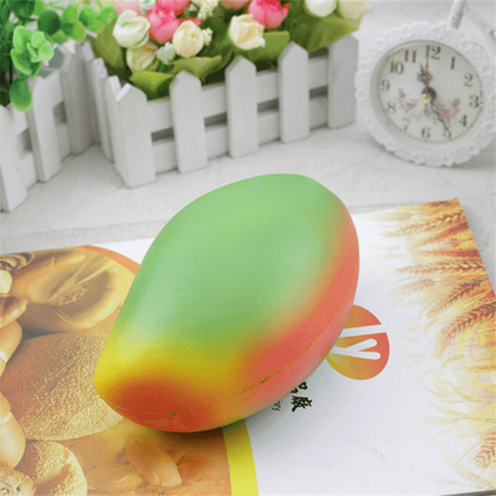 Squishy Jumbo Mango 16Cm Slow Rising Fruit Collection Gift Decor Toy - MRSLM