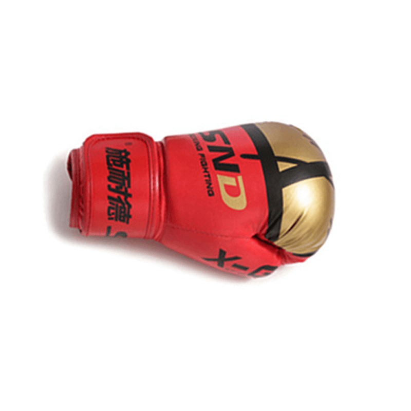 SND 10OZ Professional Breathable Boxing Gloves Men Fight Gloves for Karate Muay Thai Boxing Training - MRSLM