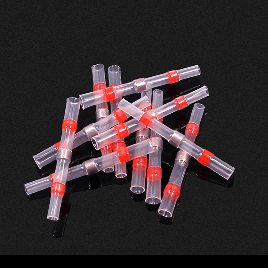 260PCS Sleeve Heat Shrink Tube Butt Waterproof Wire Splice Connectors - MRSLM