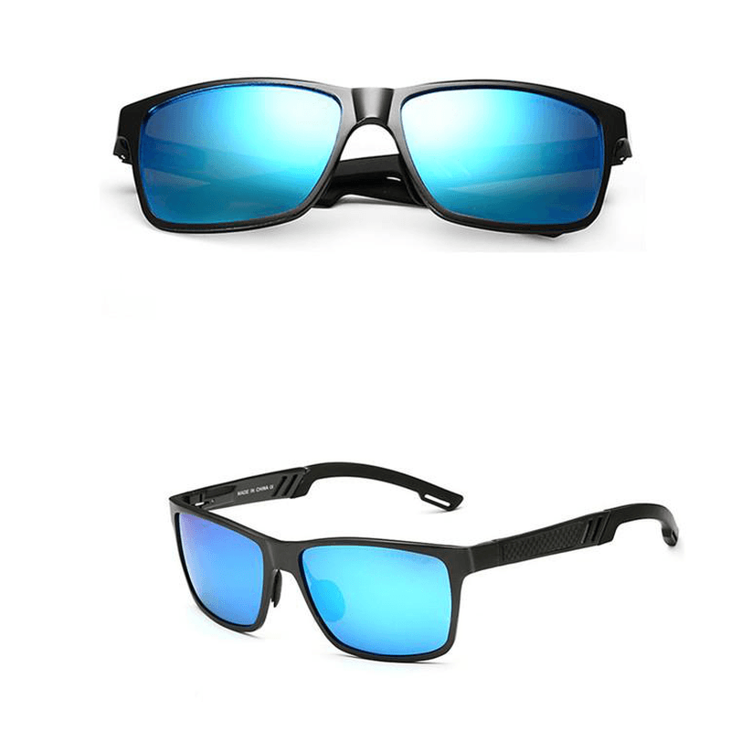 Men Uv Protection Polarized Aluminum Magnesium Alloy Sun Glassess Driving Outdooors Eyeglasseess - MRSLM