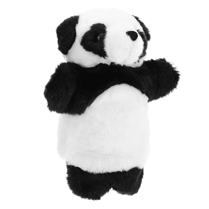 Baby Plush Toys Cute Cartoon Panda Hand Puppet Baby Kids Doll Plush Toy Hand Puppets Children Story - MRSLM