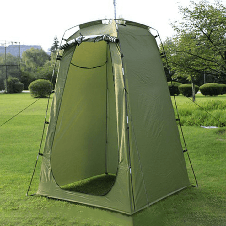 210T Polyester Shower Tent Anti-Uv Waterproof Dressing Room Rain Shelter Beach Privacy Tent C Amping Travel with Storage Bag - MRSLM