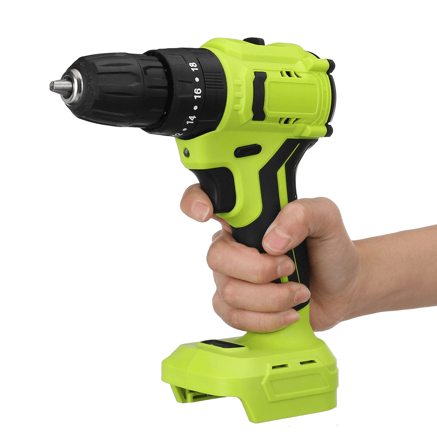 Brushless Electric Impact Drill 18+3 Gears High Torque Power Tool for Makita 18V Battery - MRSLM