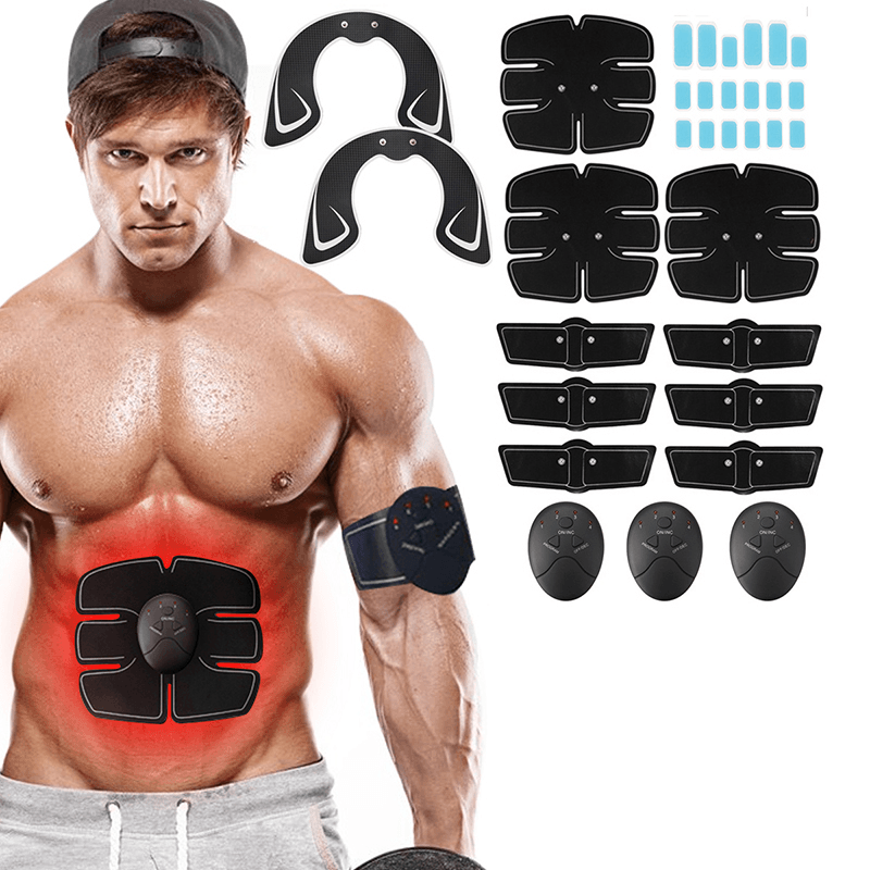 KALOAD 32PCS Arm Abdominal Muscle Trainer Hip Trainer Body Beauty Stimulator - MRSLM