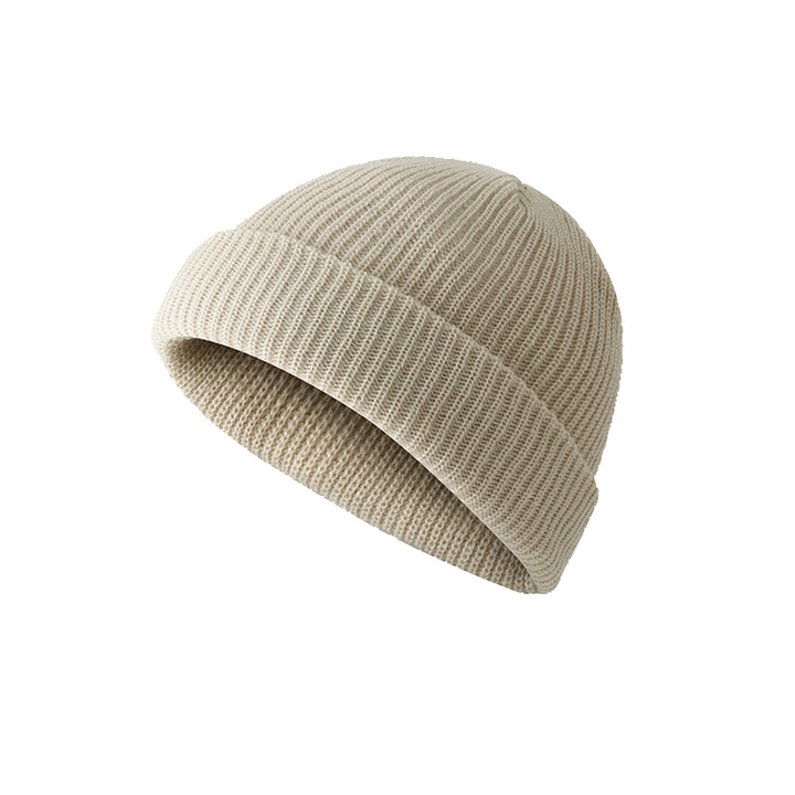 Retro Dome Warm Short Woolen Toe Hat - MRSLM