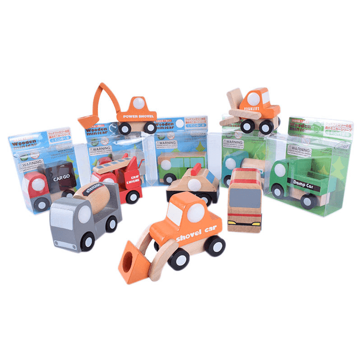 Twelve Pieces of Children'S Mini Cement Truck Set - MRSLM