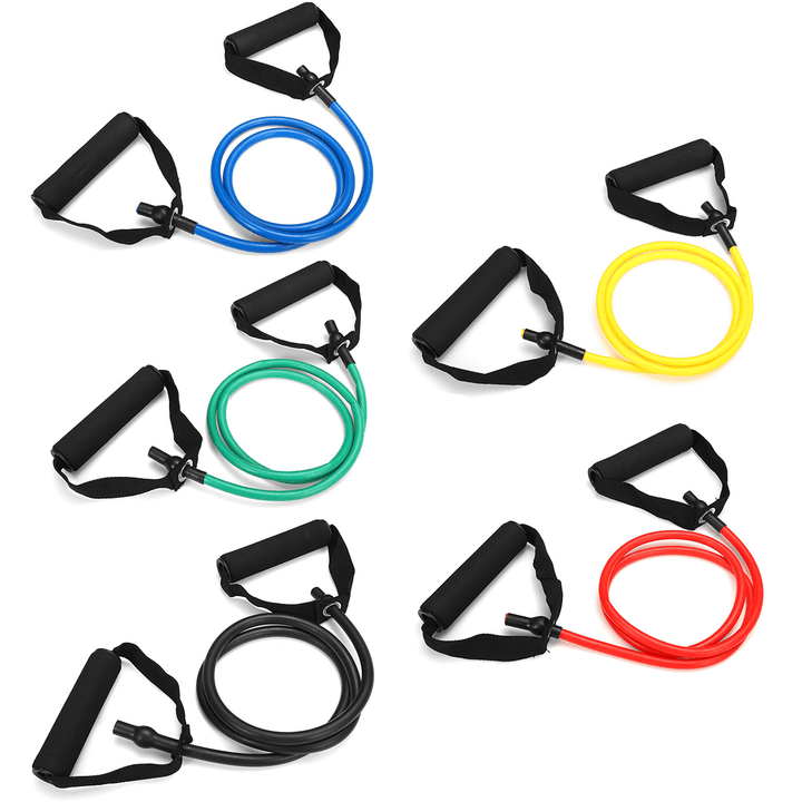 1Pc 10/15/20/25/30Lb Fitness Resistance Bands Fitness Elastic Bands Training Yoga Pilates Bands - MRSLM