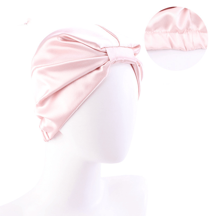 Contrast Knotted Bandana Hat - MRSLM