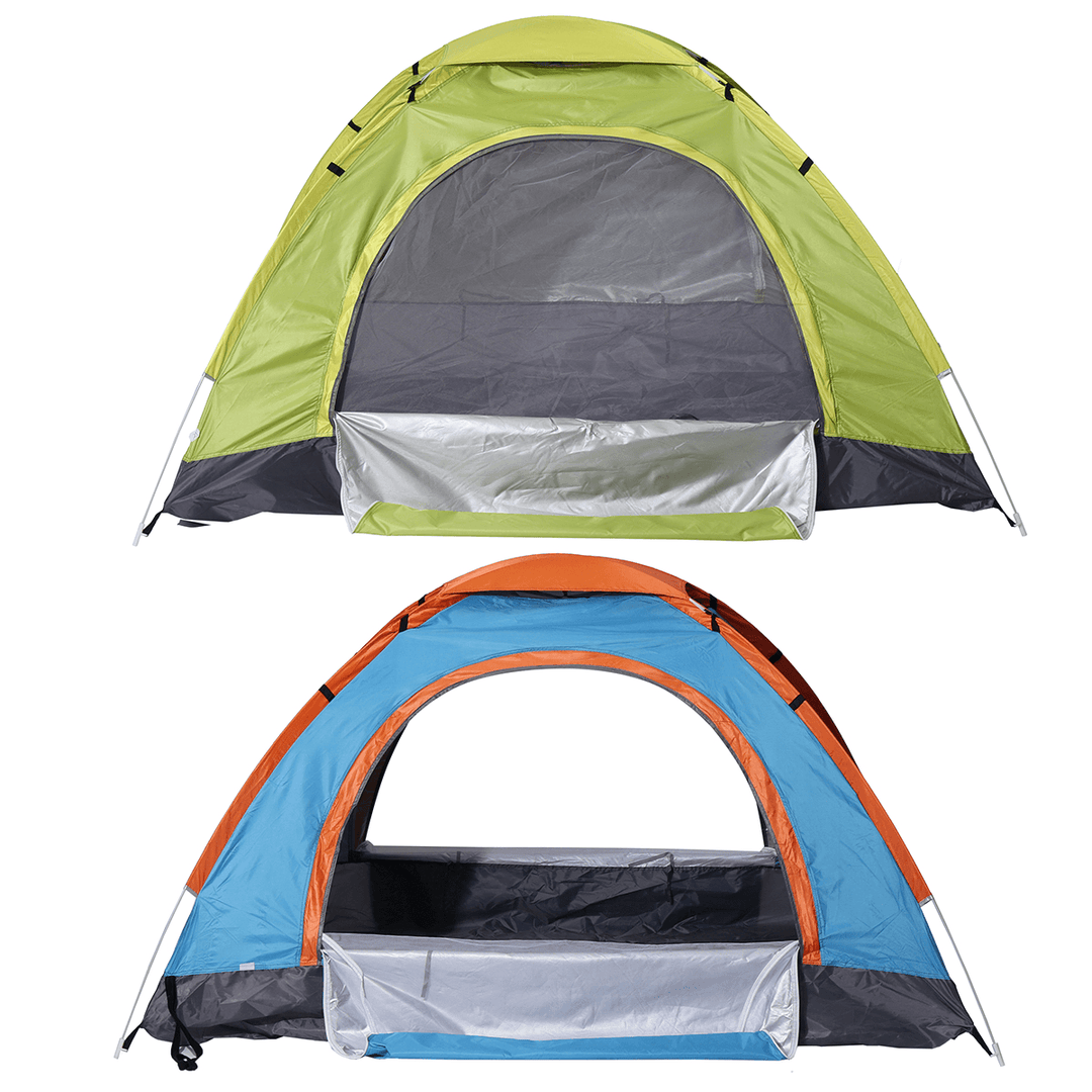 79X59X39Inch 2 People Camping Tent Folding Waterproof Ultralight Sunshade Canopy Outdoor Travel Hiking - MRSLM