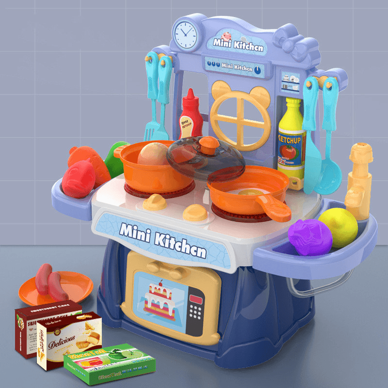 Stall Toy Simulation Kitchen Play House Toy - MRSLM