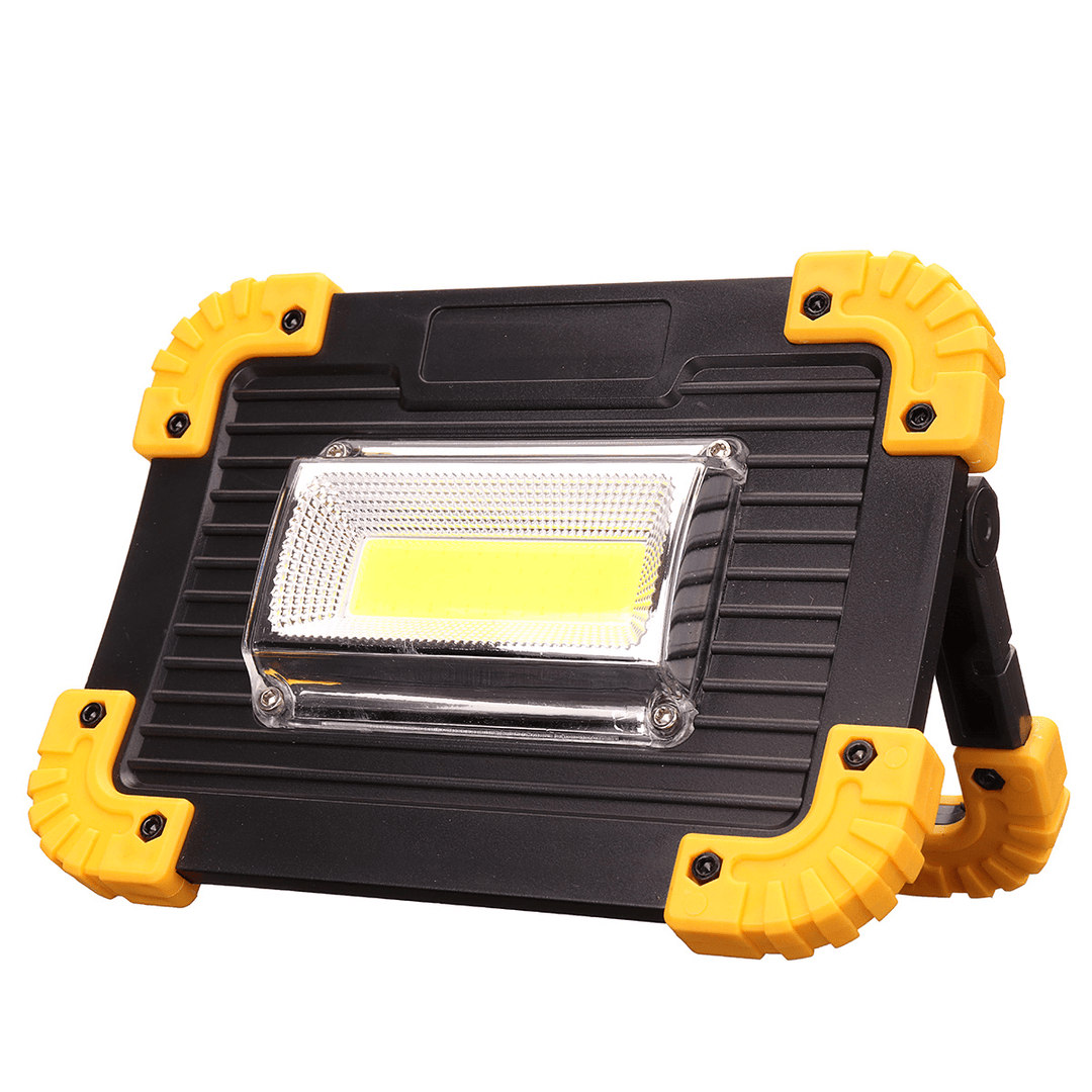 20W COB LED Work Light Portable USB Lamp Floodlight Outdoor Camping Emergency Lantern - MRSLM