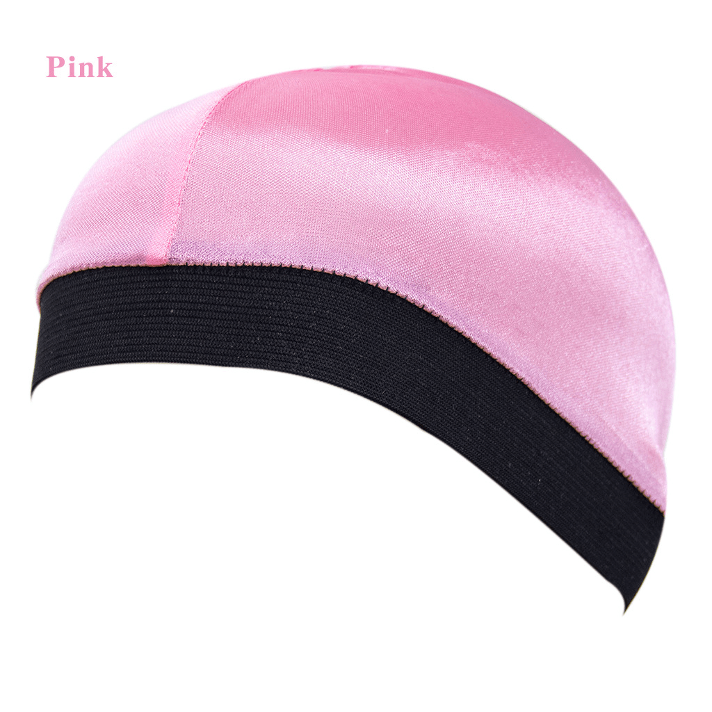 Silky Breathable Bottoming Wig Cap Wide-Brim Elastic round Cap - MRSLM