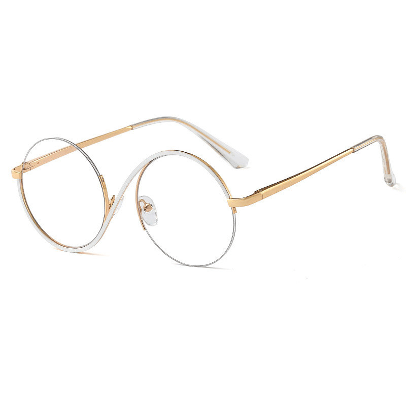 Metal Half Frame Optical anti Blue Glasses - MRSLM