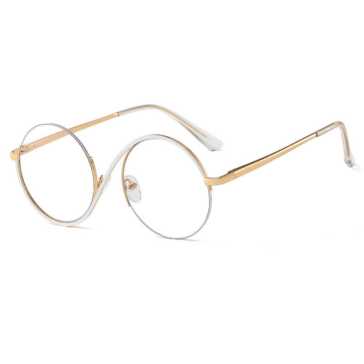 Metal Half Frame Optical anti Blue Glasses - MRSLM