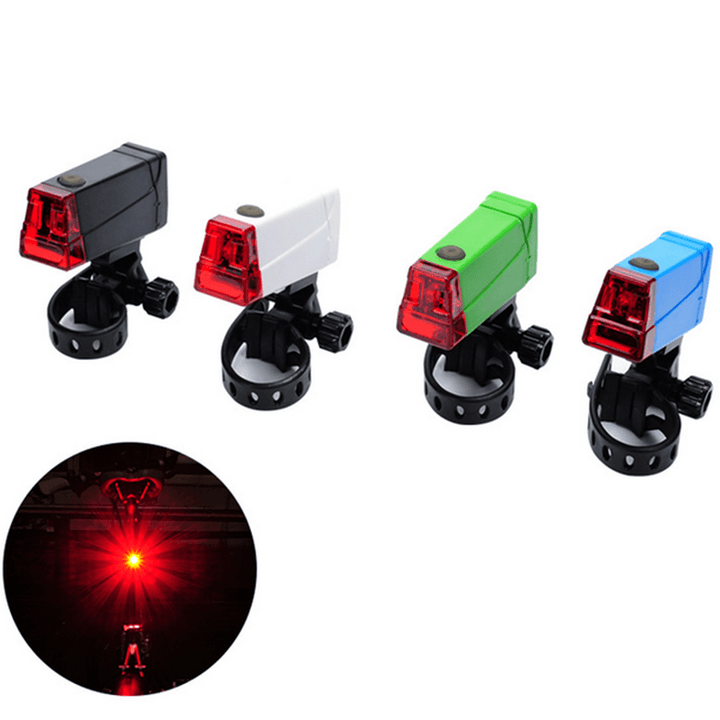 LED Bike Taillight Safety Warning Light MTB Taillight Direction Adjustable - MRSLM