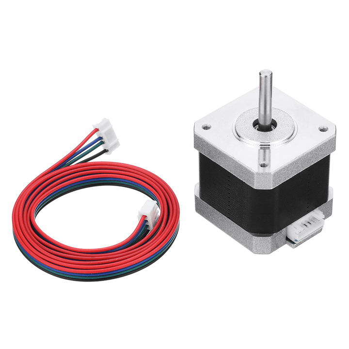 HANPOSE 17HS4401 40Mm Nema 17 Stepper Motor 42 Motor 42BYGH 1.7A 40N.Cm 4-Lead for CNC 3D Printer - MRSLM