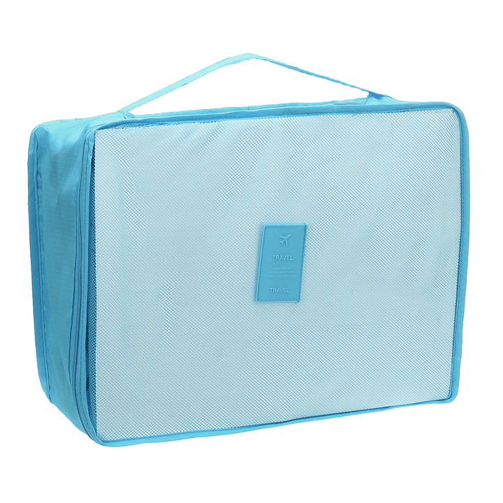 6 Pcs Travel Storage Bag Waterproof Clothes Bag Wash Bag for Luggage - MRSLM