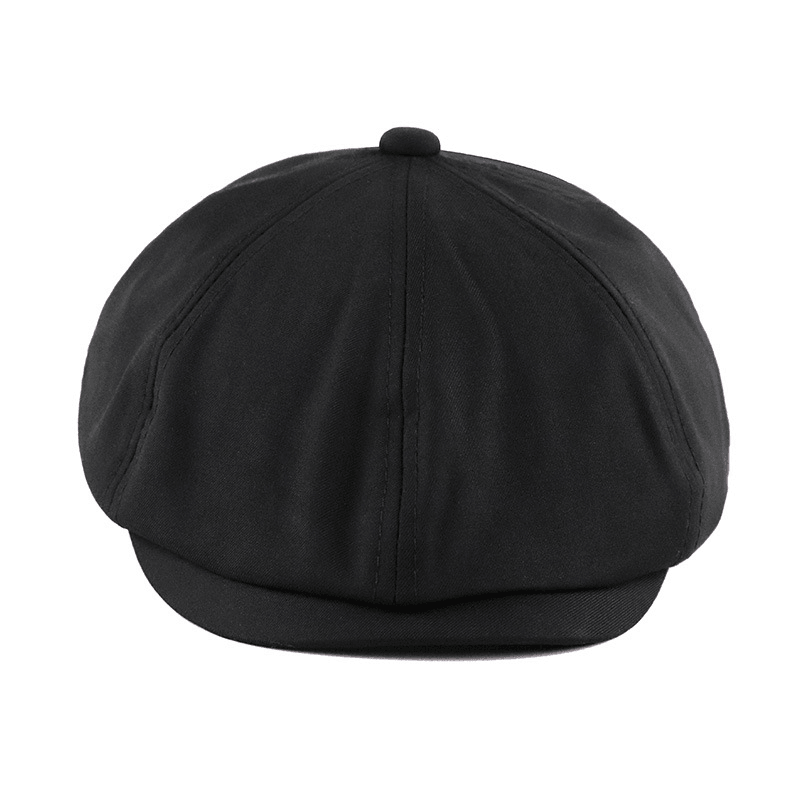 Men'S and Women'S Solid Color Retro Beret - MRSLM