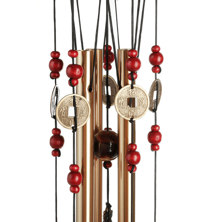 2 Sizes 4 Tubes/10 Tubes Outdoor Amazing Antique Wind Chimes Outdoor Yard Bells Garden Hanging Decorations Gifts - MRSLM