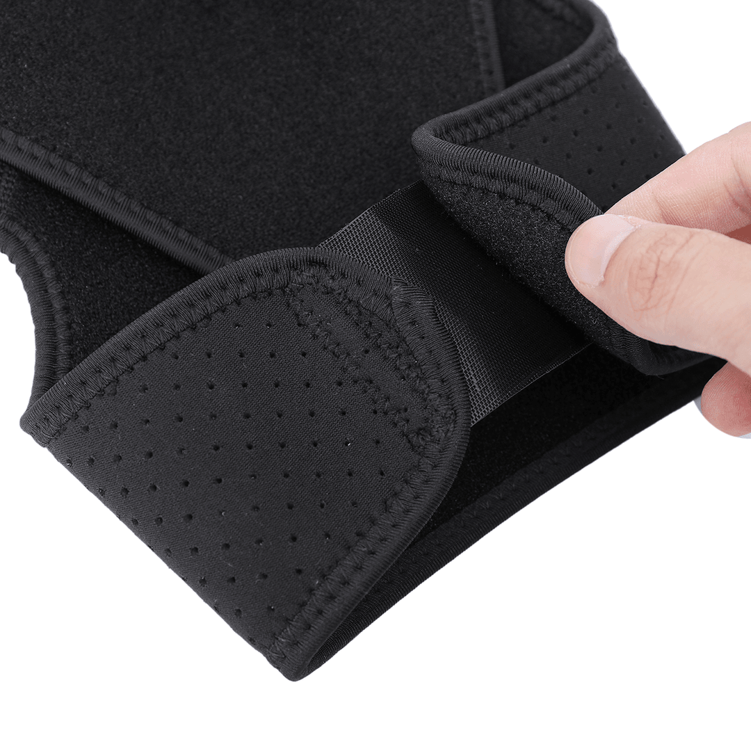 CHARMINER Shoulder Protector Adjustable Sports Single Shoulder Support Belt Elasticity for Pain Relief - MRSLM