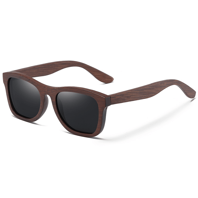 Bamboo Wood Sunglasses Wooden Retro Polarized - MRSLM