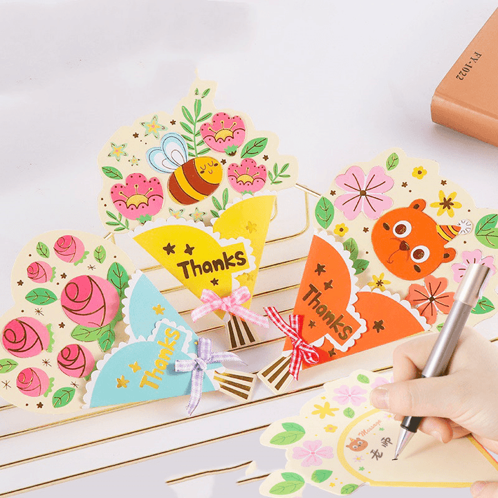 Teacher'S Day Greeting Card Diy Handmade Materials - MRSLM