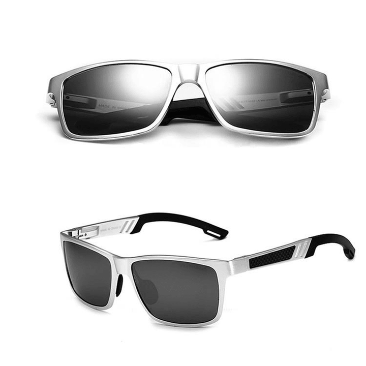 Men Uv Protection Polarized Aluminum Magnesium Alloy Sun Glassess Driving Outdooors Eyeglasseess - MRSLM