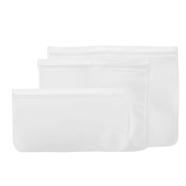 Food Storage Bags Reusable Silicone Containers for Lunch Vegetable Resealable Kitchen Storage Bag - MRSLM